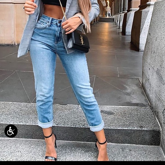 Fashion Nova I Got It From My Mama jeans - Picture 3 of 8